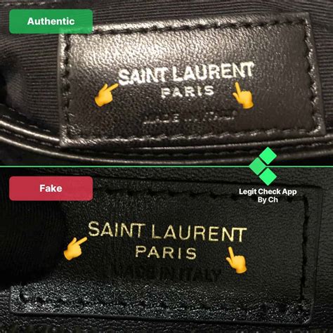 how to check for YSL bags